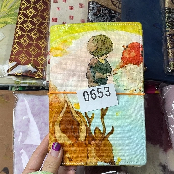 织绣A6活页不送纸653