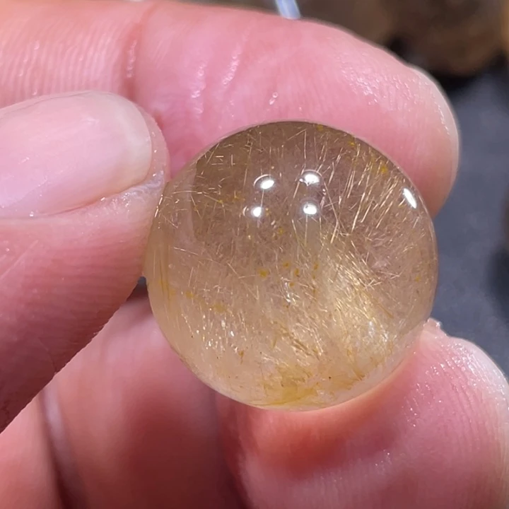 Y***Y未镶嵌颈饰发晶钛晶