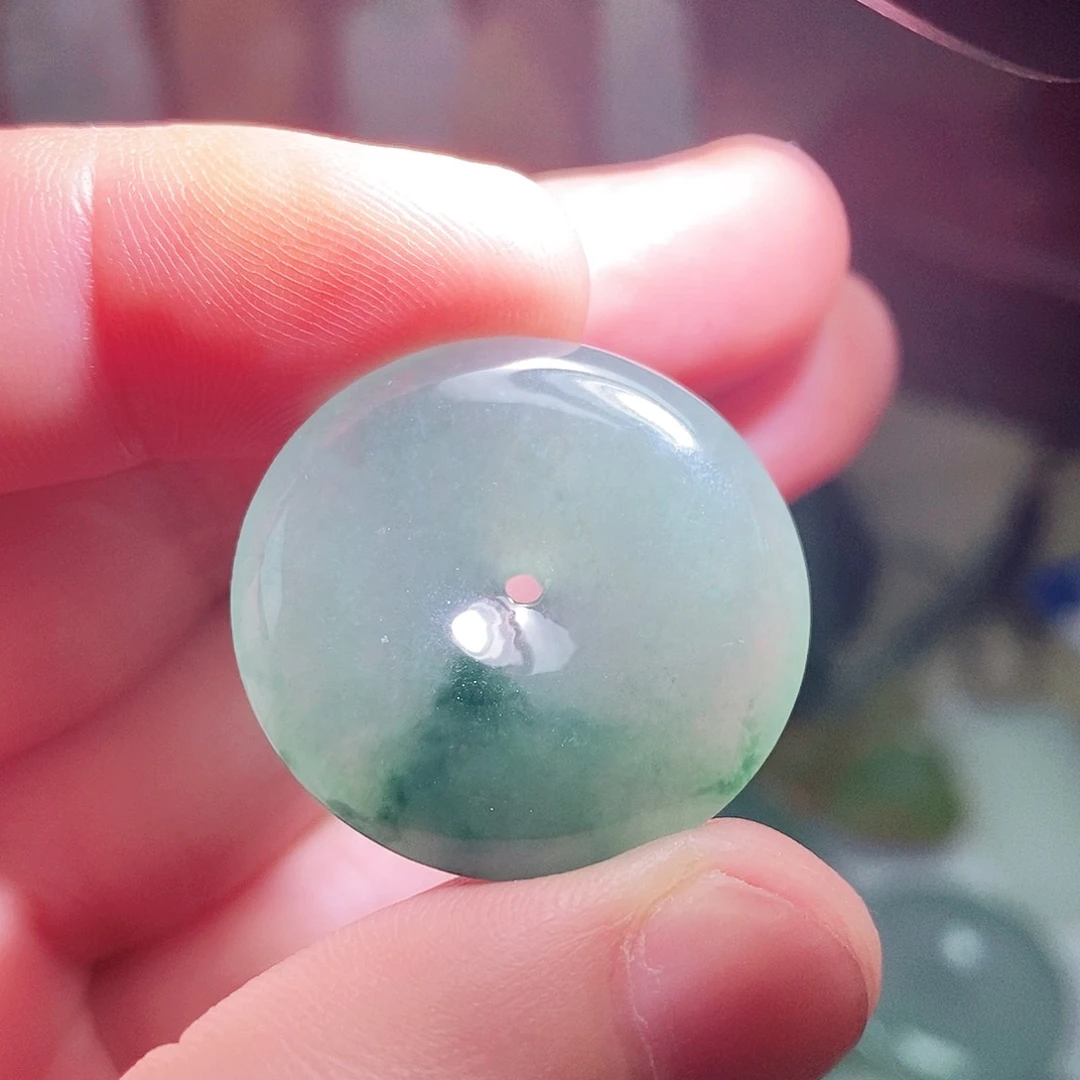 定制翡翠未镶嵌平安扣