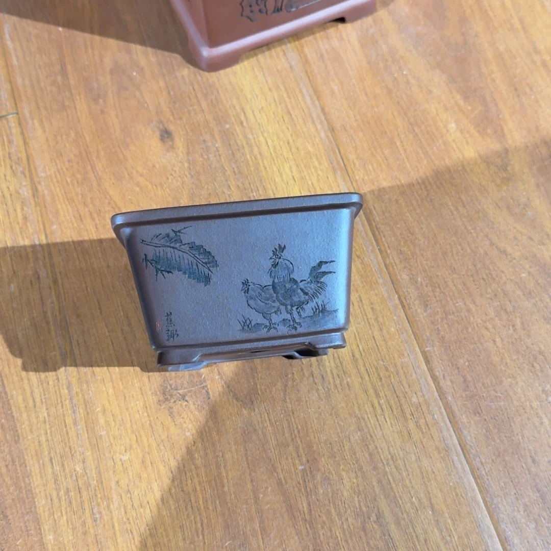 花盆紫砂原矿紫泥