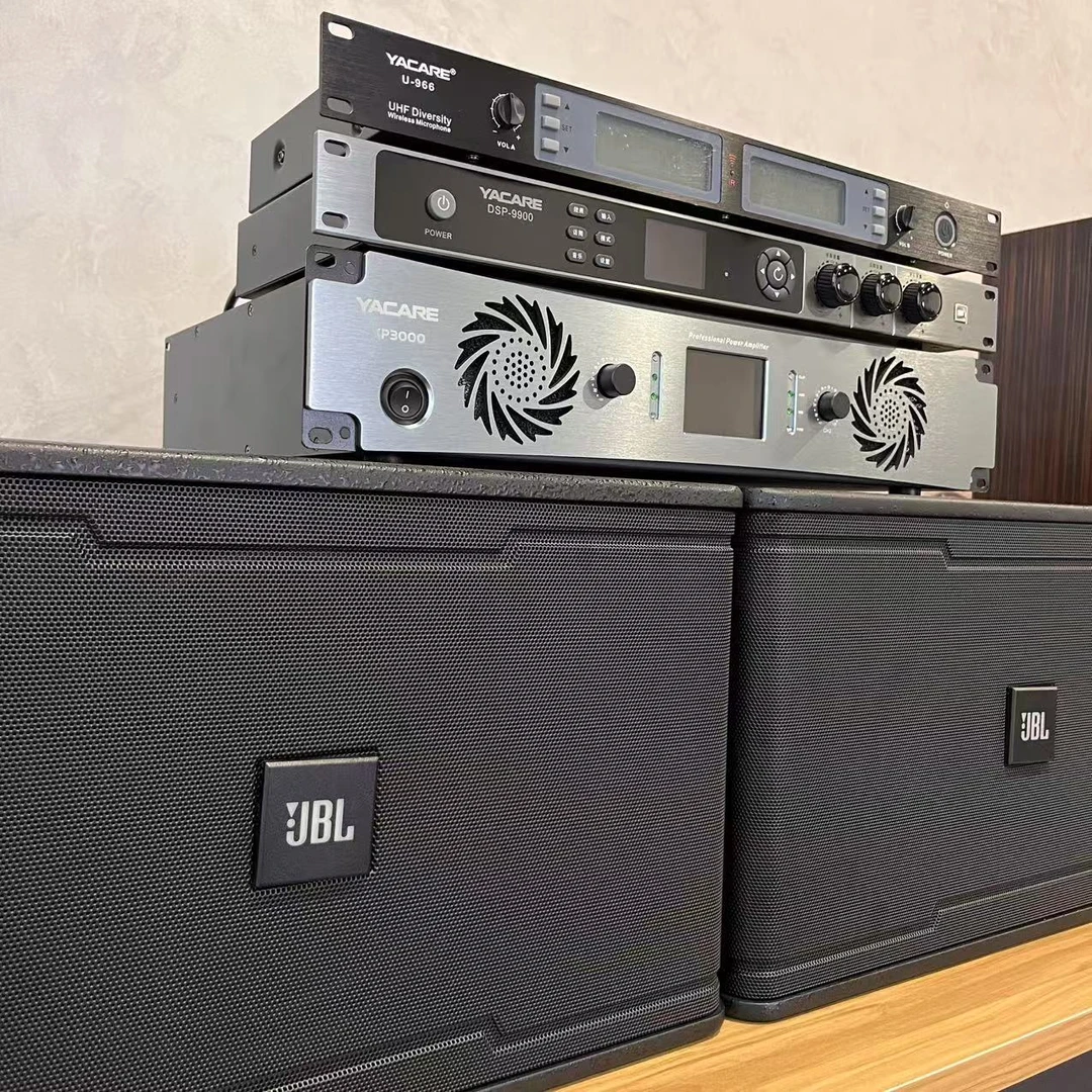 JBL KM310G2+雅桥XP3000后级，家庭KTV音响套装专业卡拉OK家用K歌