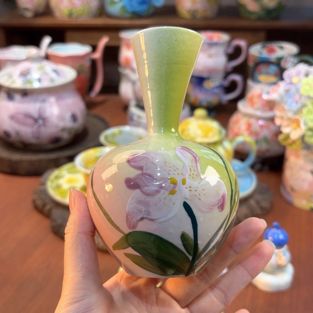 景德镇手绘高温釉下彩陶瓷茶具