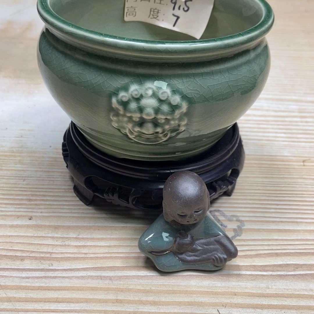瓷片陶瓷花盆陶瓷艺术