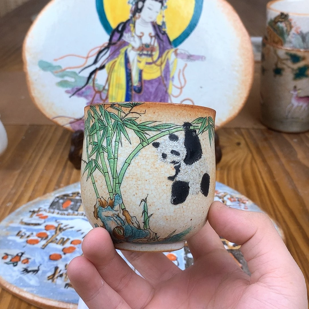 阿***廷杯景德镇陶瓷手作