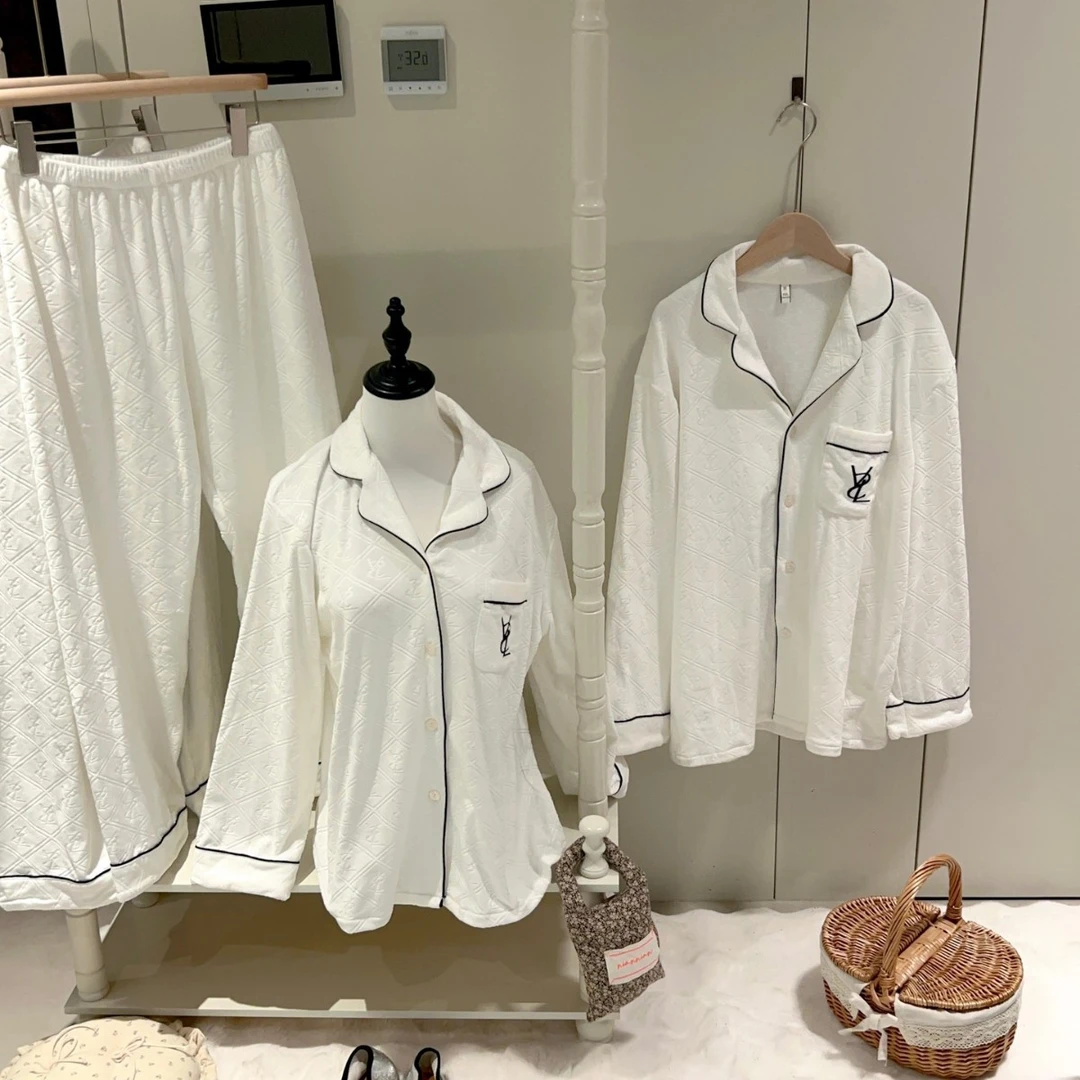 【贵气夫人】秋冬情侣睡衣海岛绒氛围感轻奢老钱风