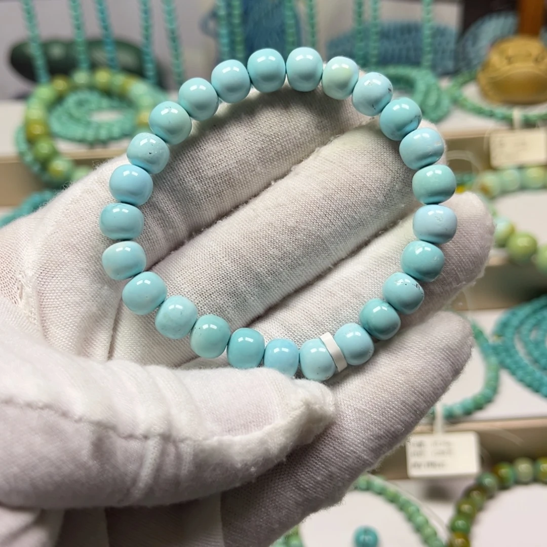 绿松石未镶嵌手链