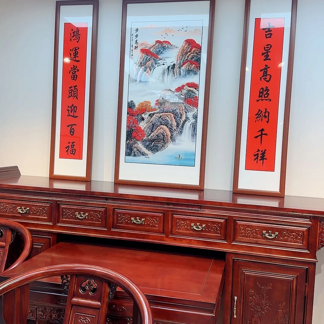 合金杰步步高升3联画30➕60➕30高度1.2