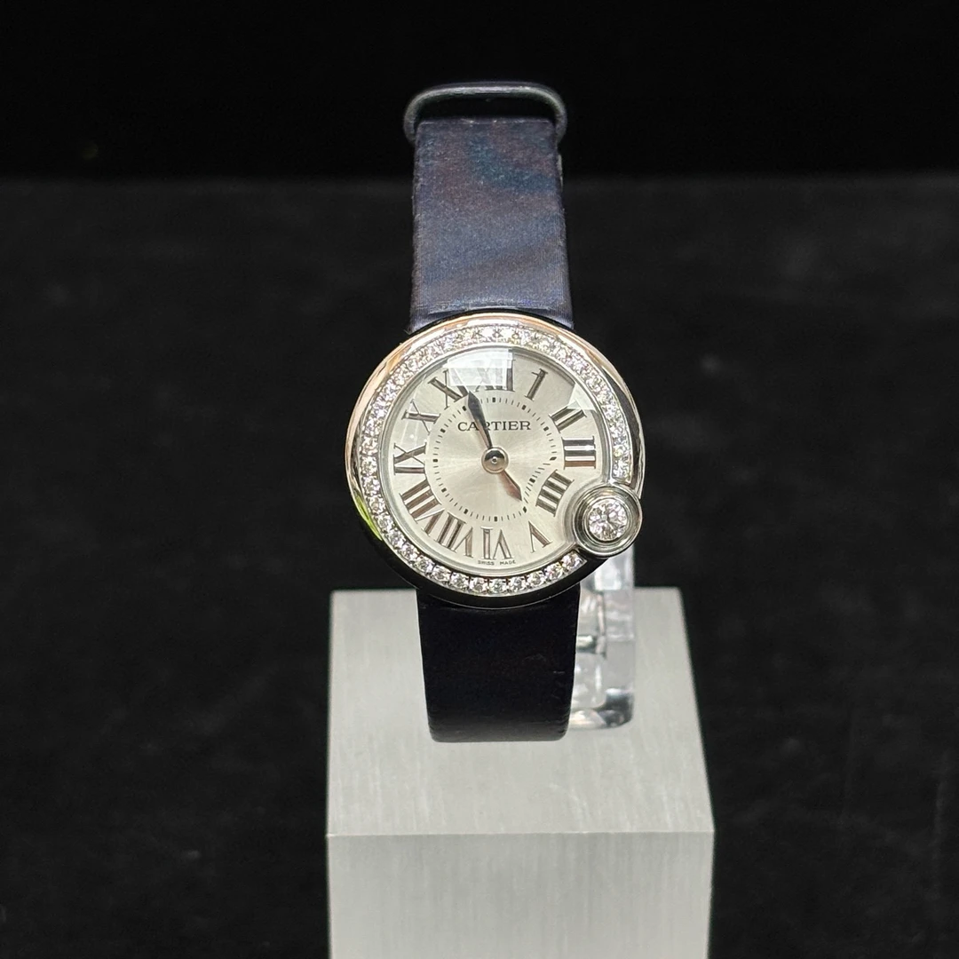 95新 Cartier/卡地亚 W4BL0002蓝气球石英21年全套表 21006