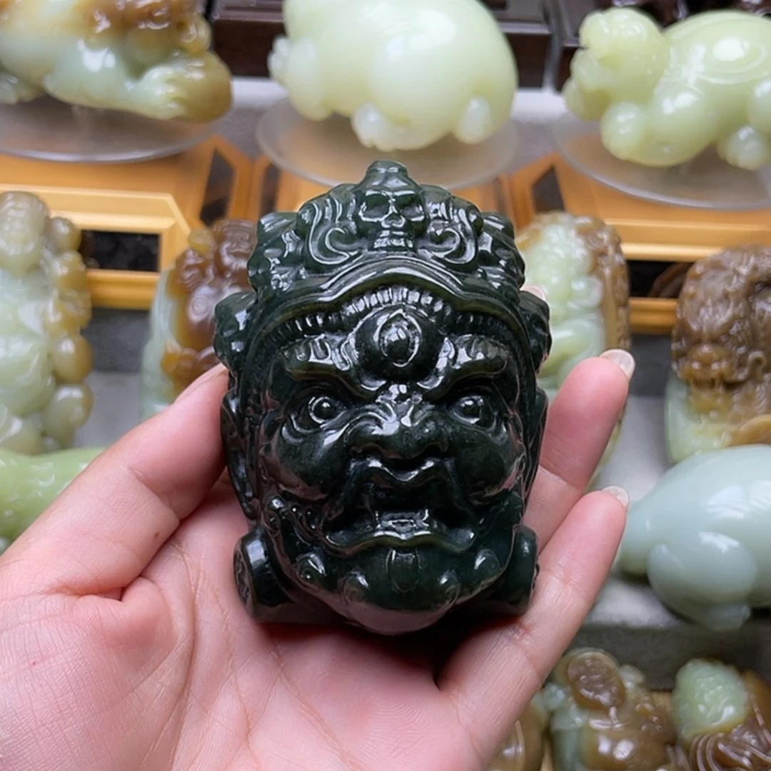 【闪购商品】和田玉未镶嵌挂件?***