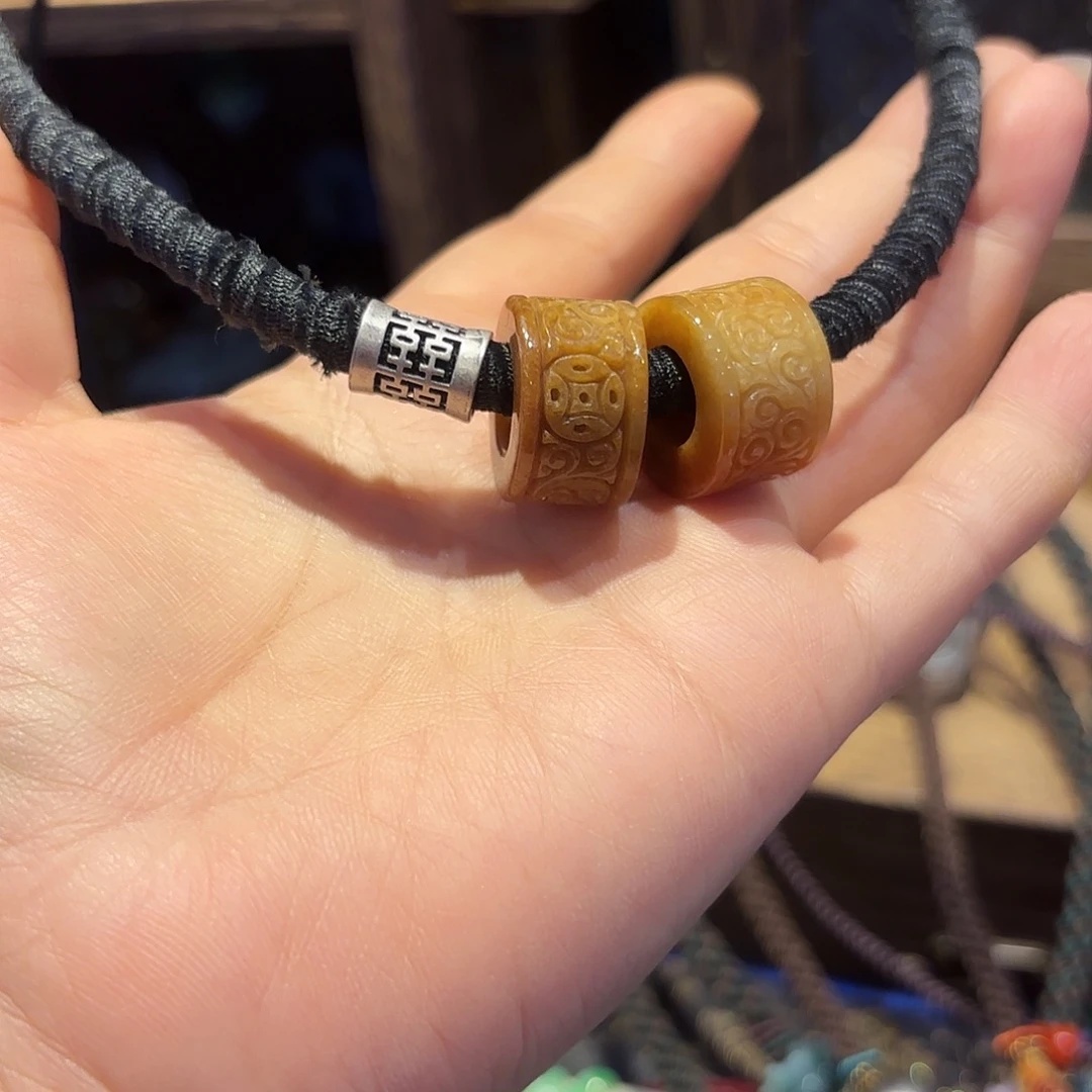 翡翠未镶嵌颈饰原创