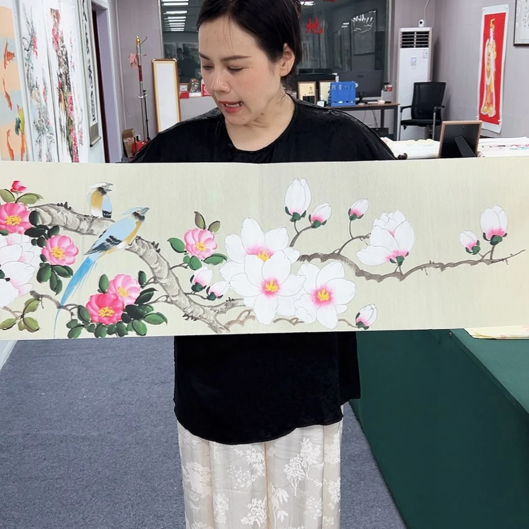 国画宣纸国画纯手绘作品