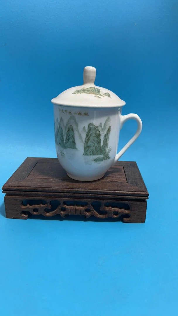 国光80釉下彩3号胜利杯最小号胜利杯办公杯