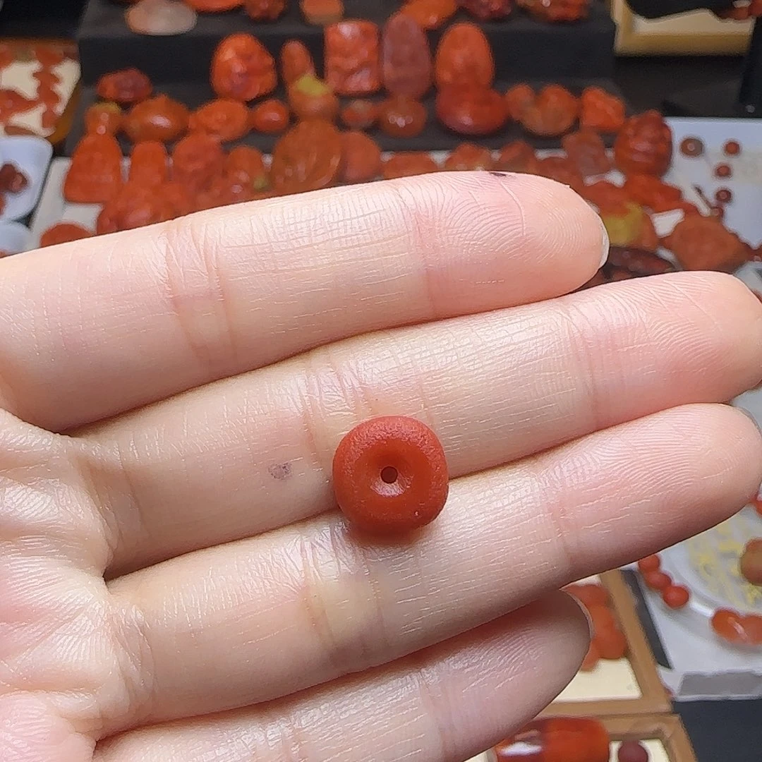 暖****南红玛瑙未镶嵌吊坠(不含链)