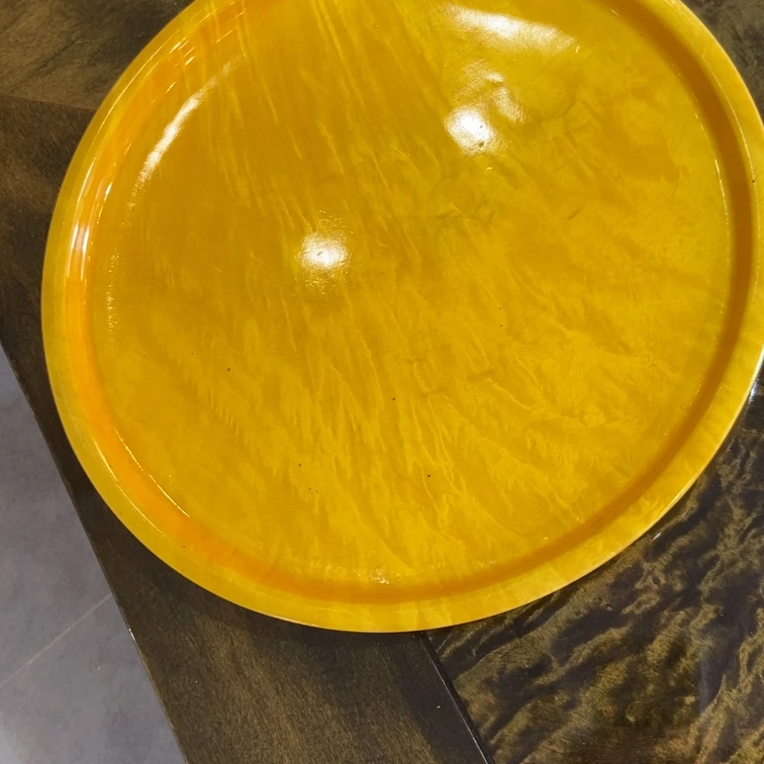 楠木柯*玺果盘一木挖两个