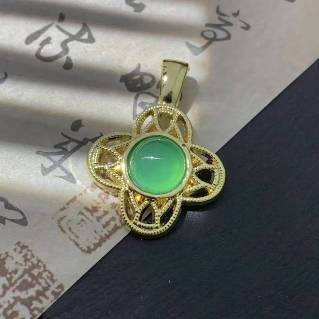 【李总】时尚四叶草吊坠赠链