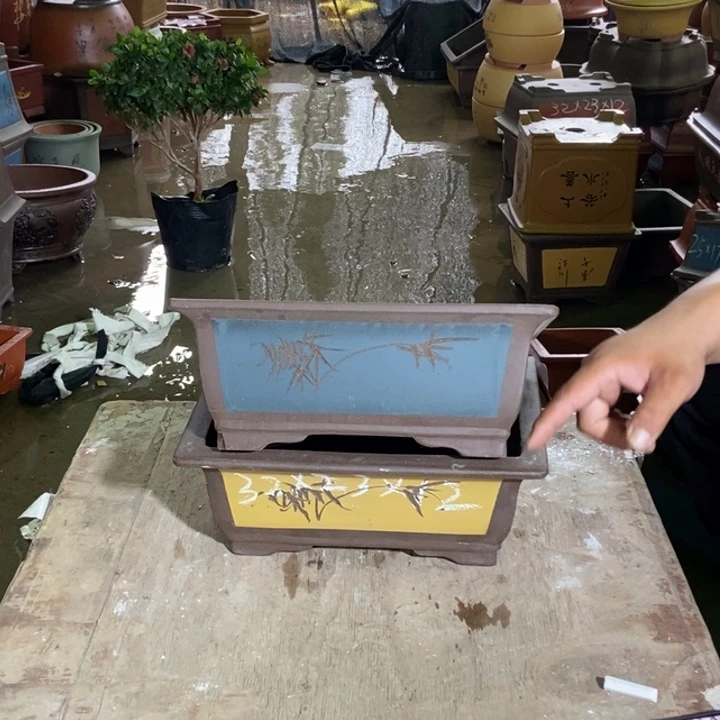 紫砂花盆紫砂紫砂