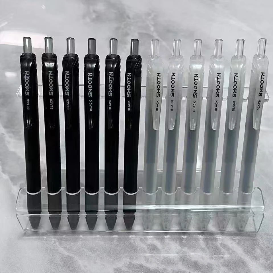 【发12支-黑色】【至锦水墨间6022按动直液式st笔头】
