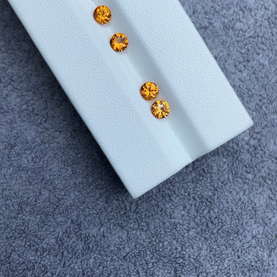 石榴石（芬达石）裸石未镶嵌随机发货一颗