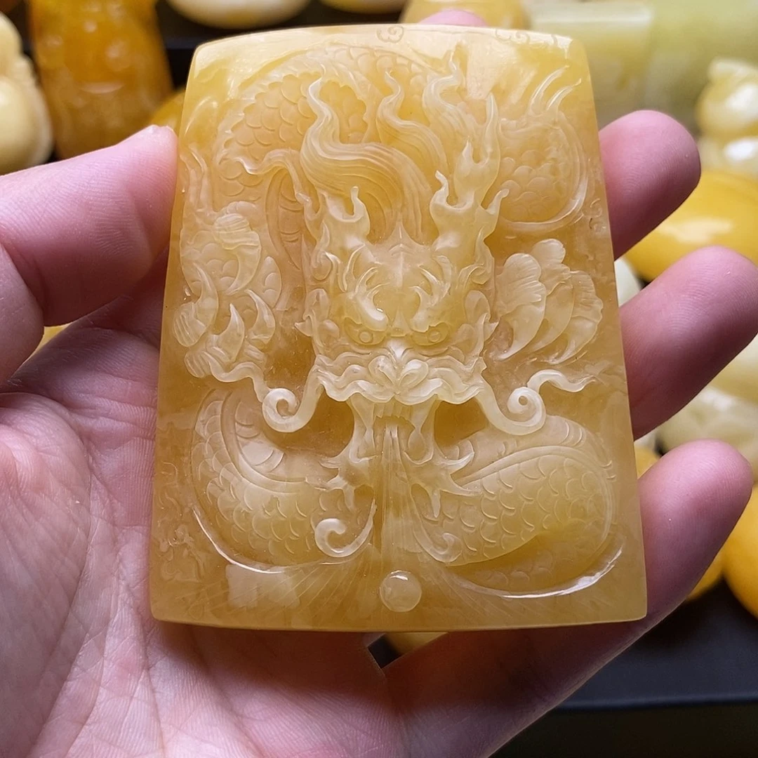 琥珀颈饰未镶嵌琥珀蜜蜡吊坠