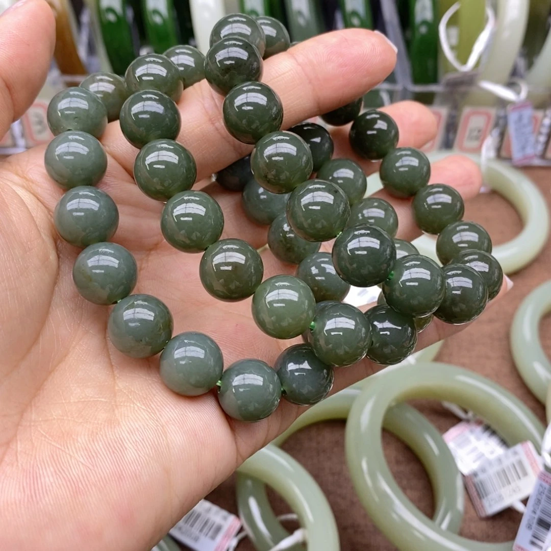 手串未镶嵌和田玉卡12