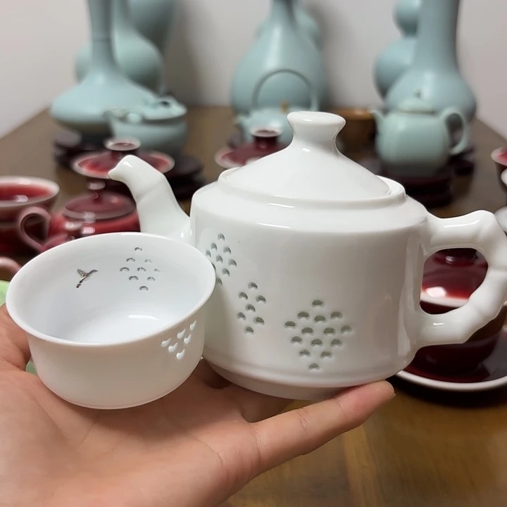 景德镇高温陶瓷茶壶