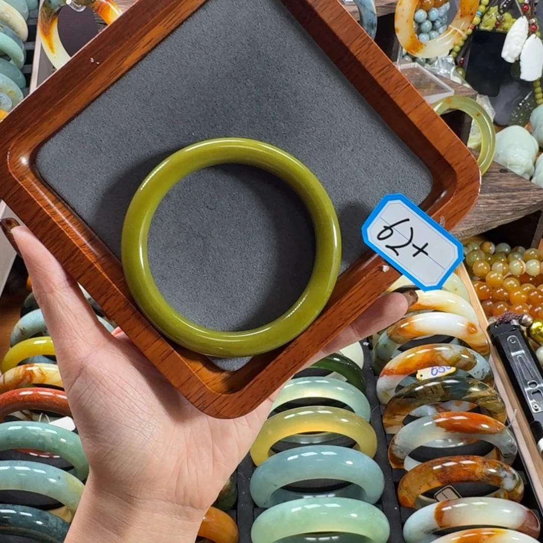 蛇纹石玉合金手镯