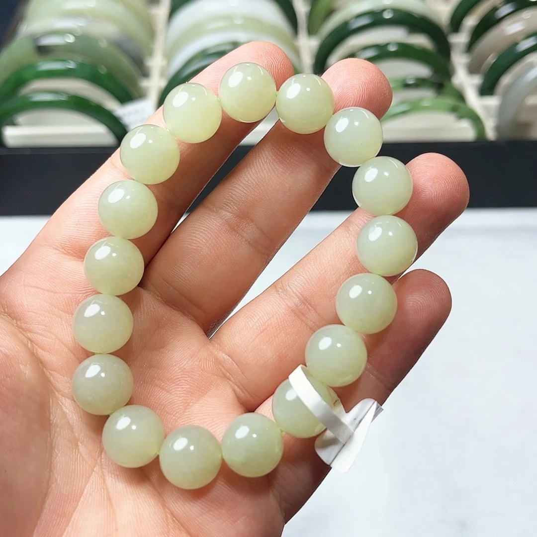 和田玉未镶嵌手链10