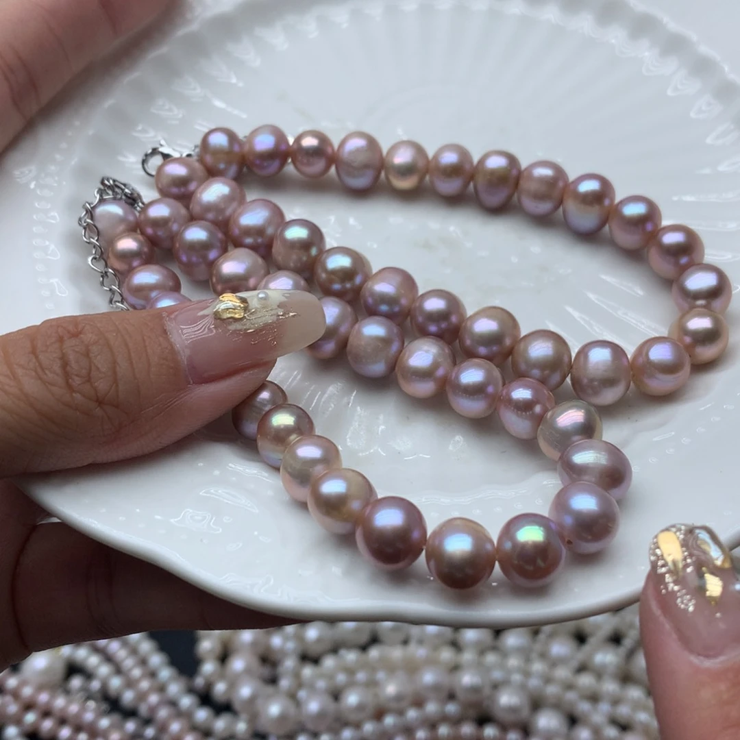 淡水珍珠8-9未镶嵌sl18手链