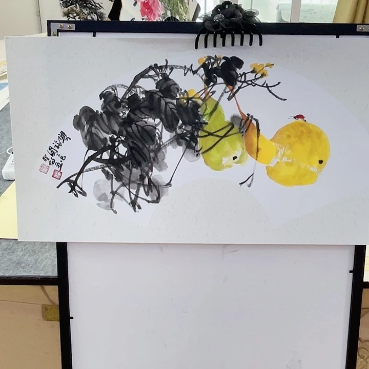 国画张圣敏先生纯手绘作品