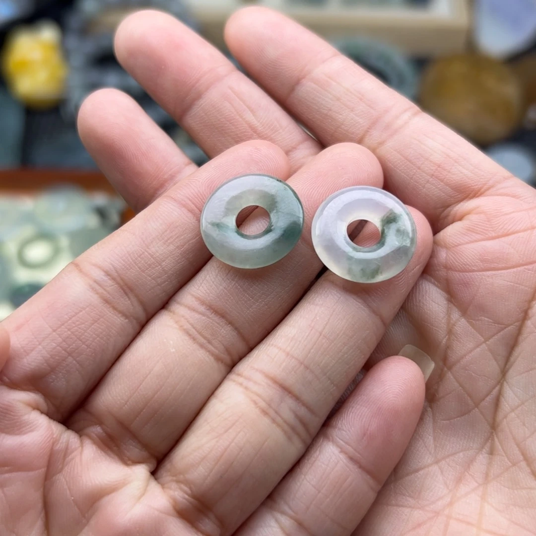 颈饰未镶嵌翡翠甜甜圈