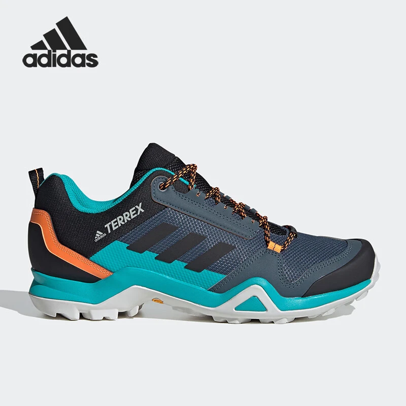 ADIDAS/阿迪达斯TERREX AX3男鞋户外鞋低帮网面耐磨登山鞋 FV6852