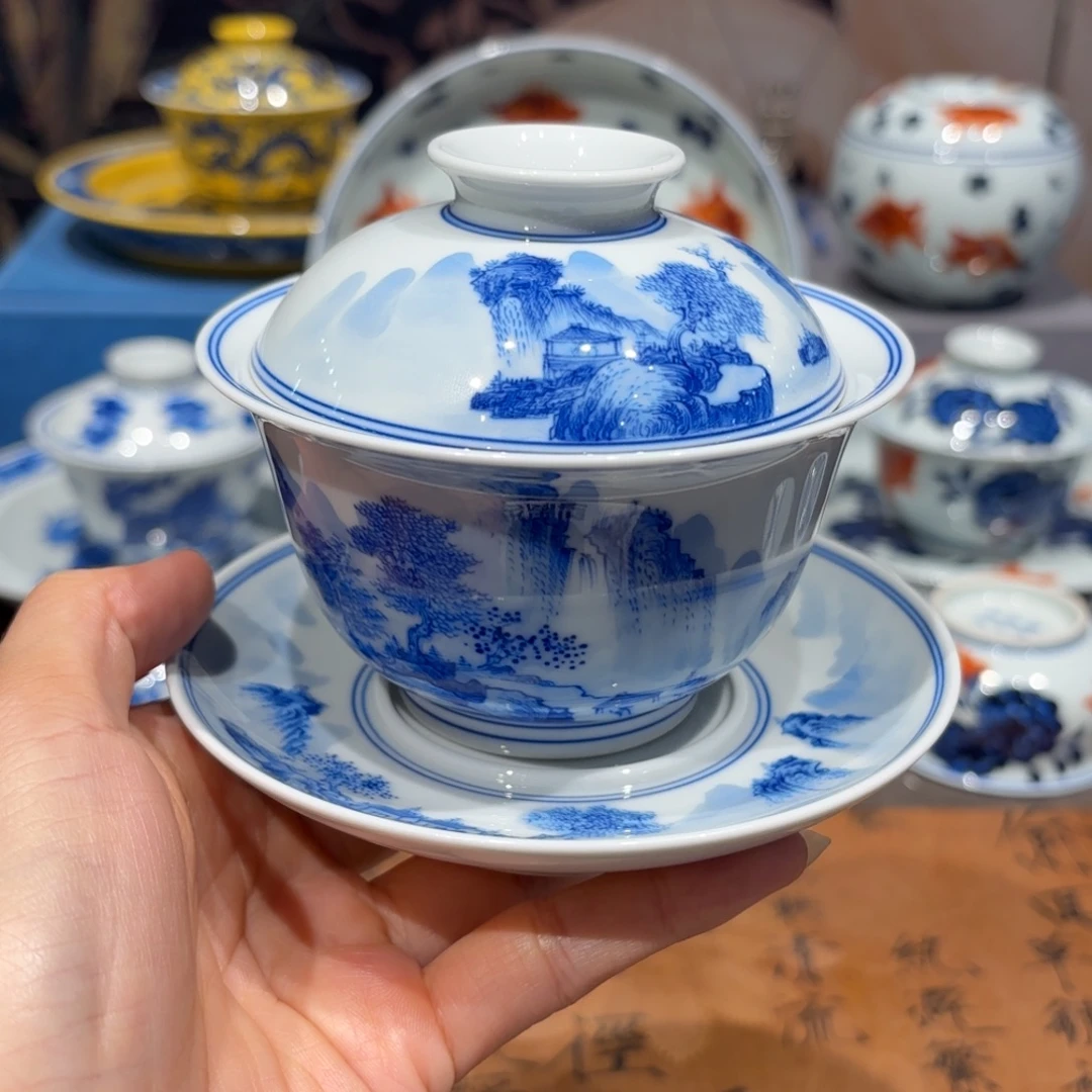 手工手绘陶瓷茶具