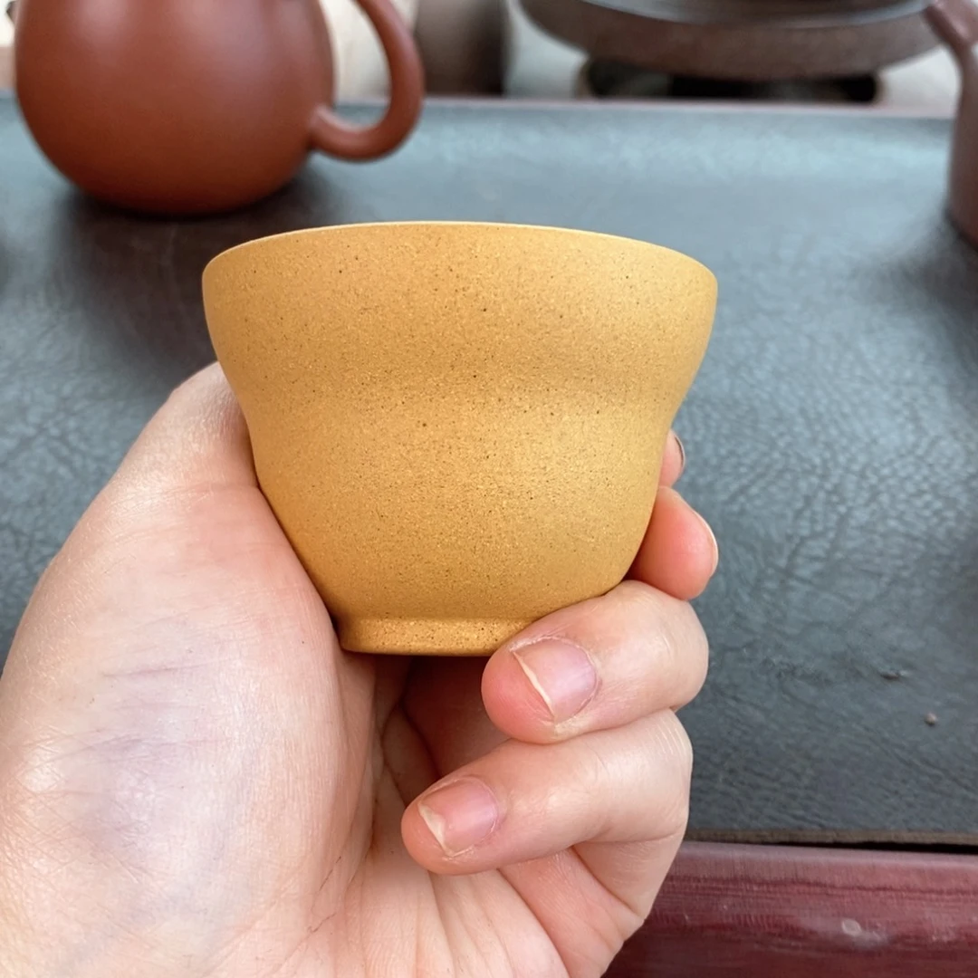 泥塑黄金段泥葫芦杯主人杯