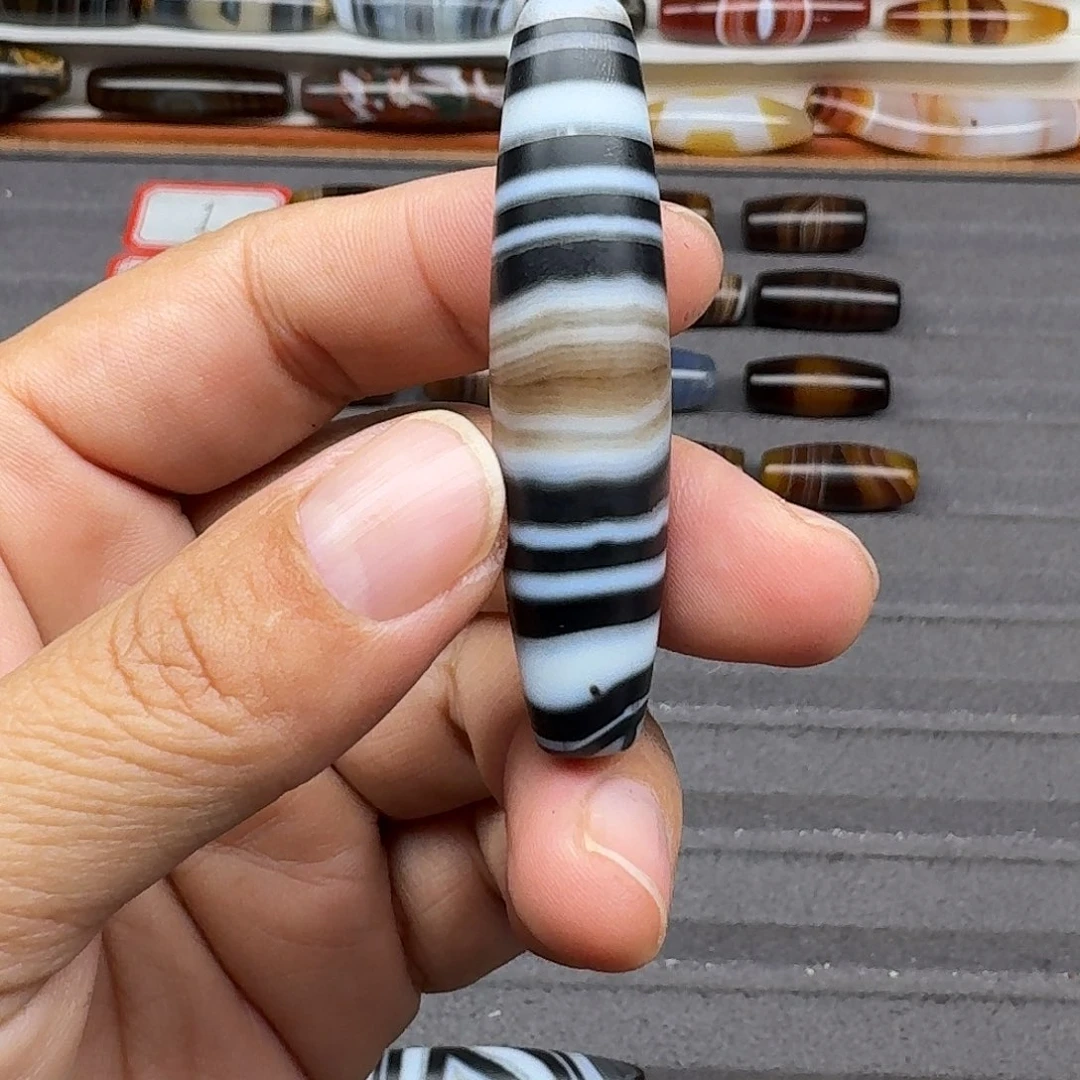 老***石玛瑙/玉髓合金珠宝半成品