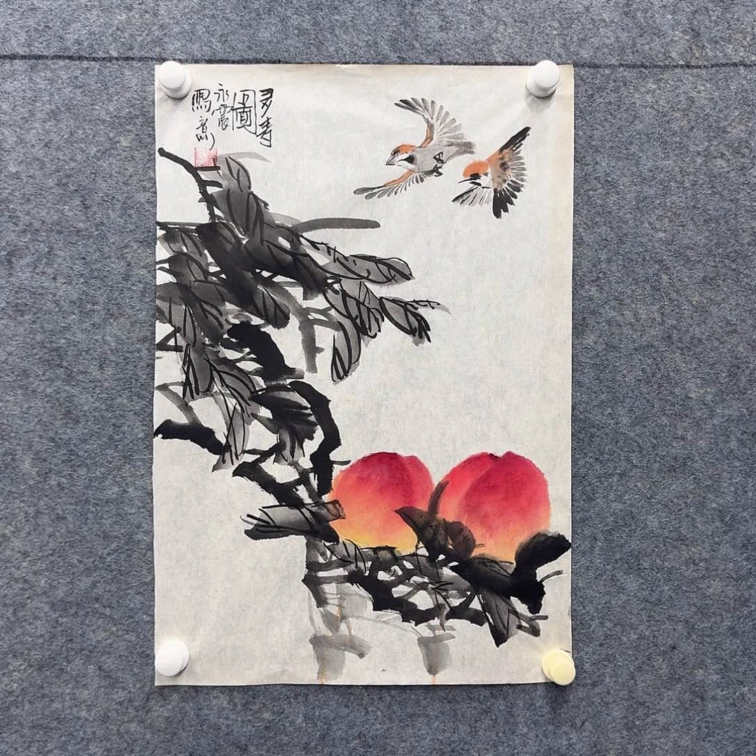 国画国画纯手绘制