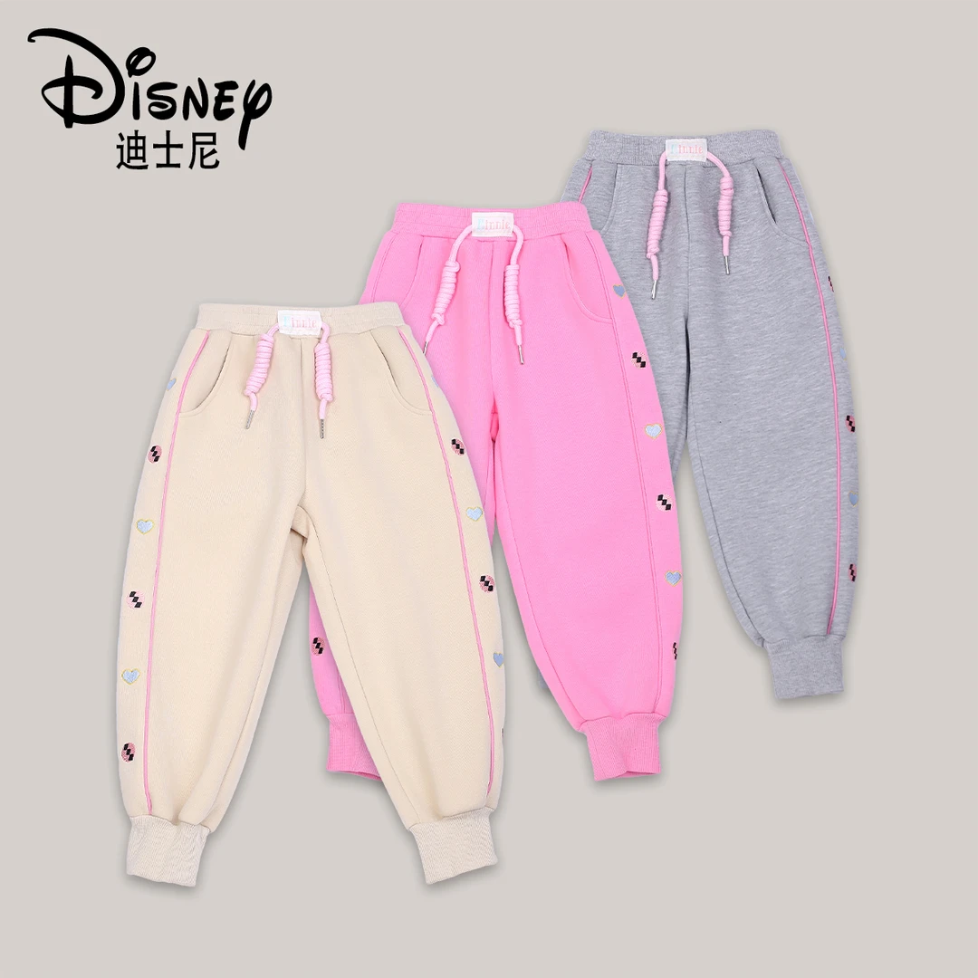 【清仓】Disney/迪士尼春秋百搭可爱束脚儿童洋气卫裤XHE3ZK323