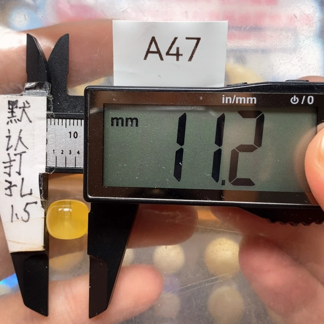 未镶嵌蜜蜡裸石金白妖花