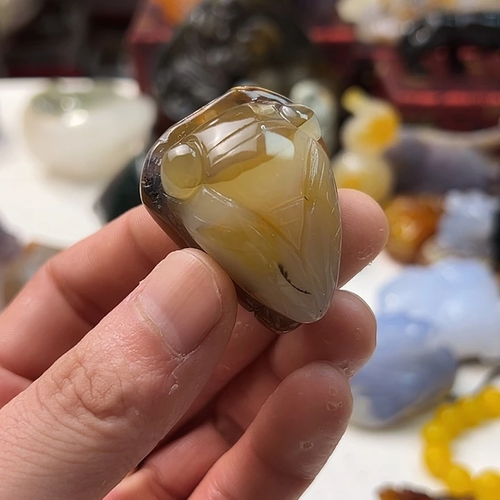 未镶嵌颈饰玛瑙/玉髓