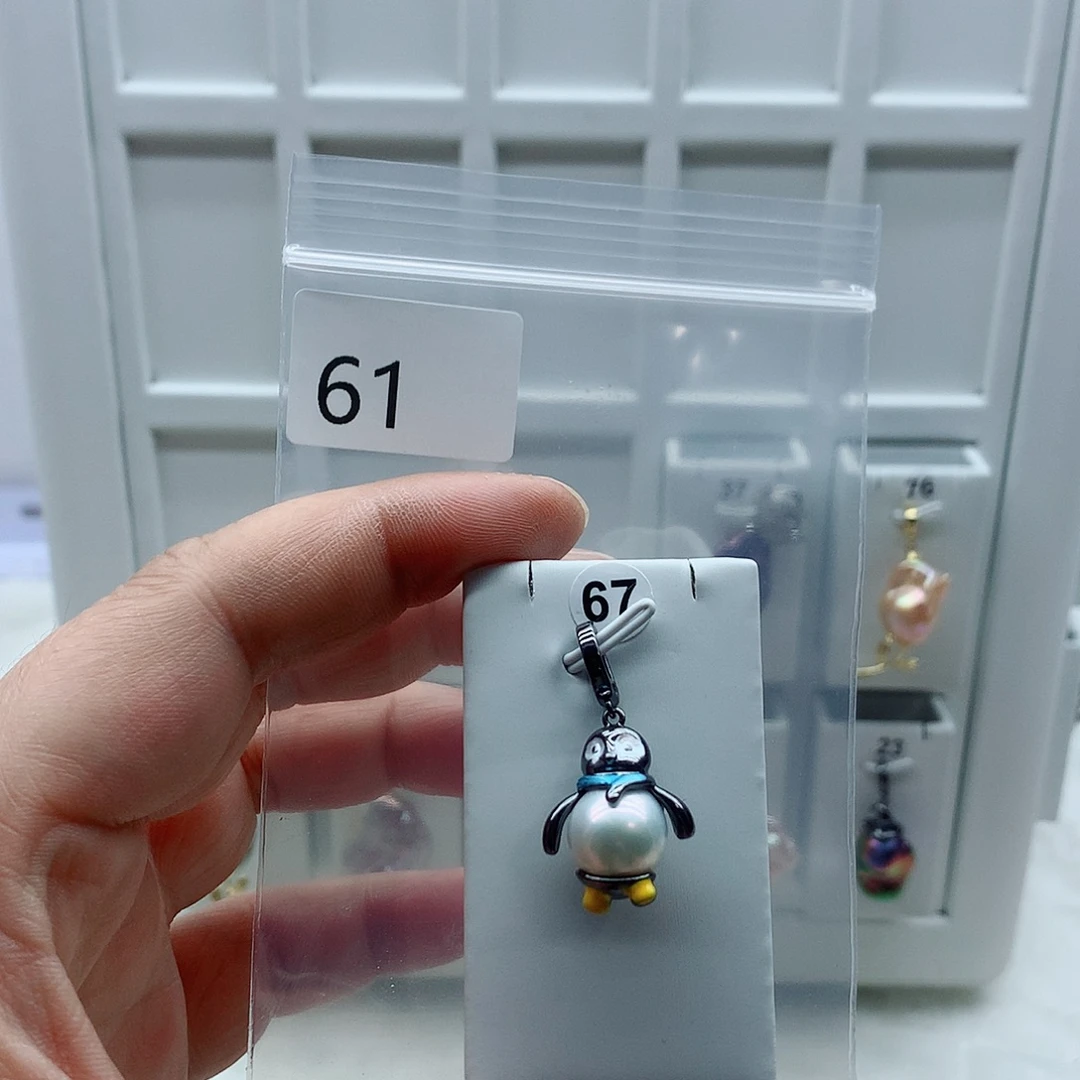 淡水珍珠吊坠(不含链)合金