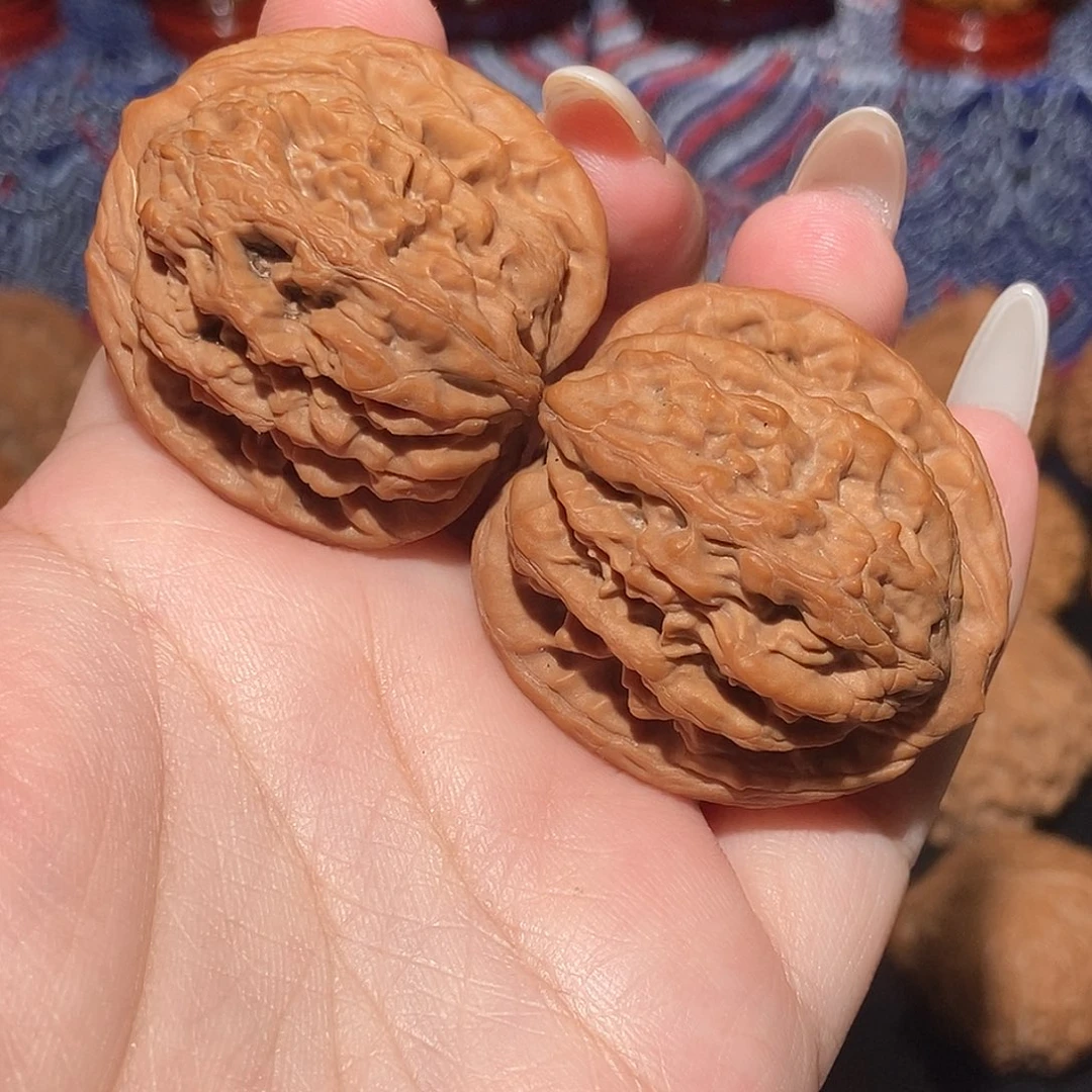 吊坠文玩核桃虎头38