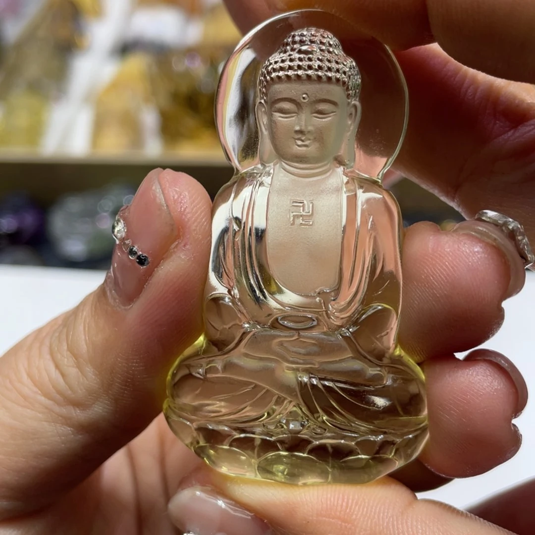 水晶颈饰未镶嵌四*草定制