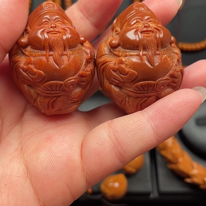 手串/手链橄榄核财神手球