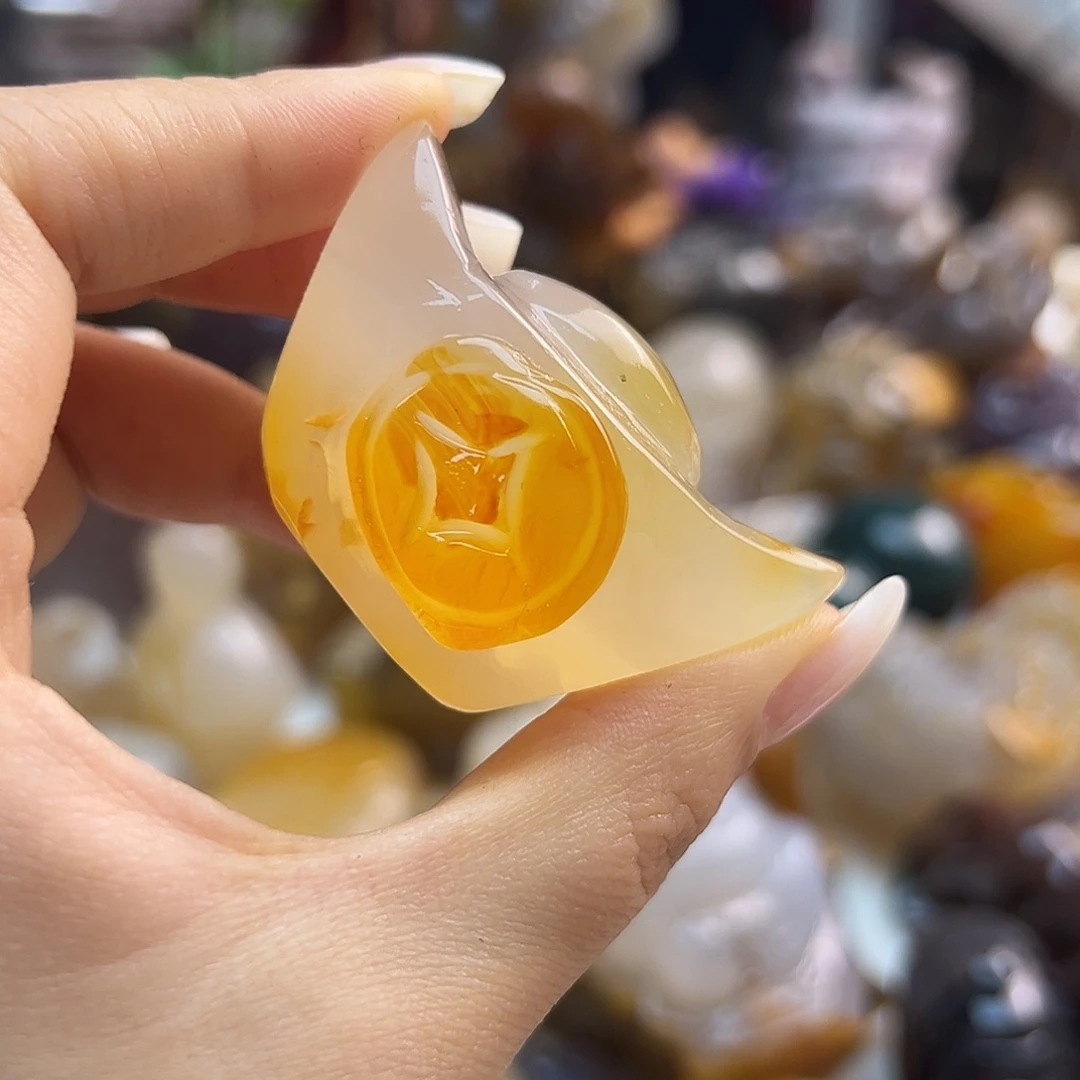 玛瑙/玉髓未镶嵌颈饰