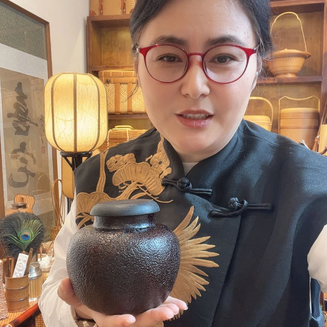 柚子茶叶罐茶叶罐