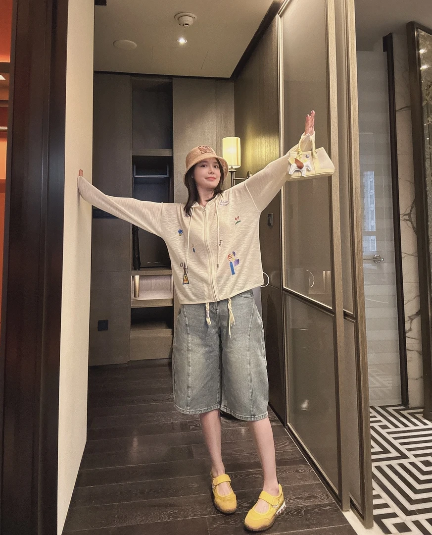 BETTER JOELAY -【善辩者】高端牛仔短裤水洗时尚简约宽松JG9537