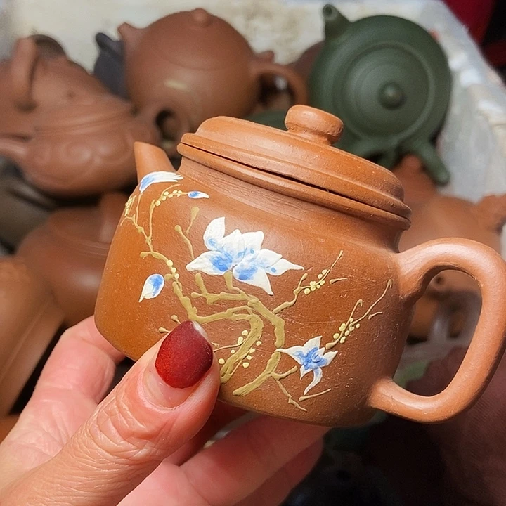 茶壶紫砂手工制作宜兴紫砂手工茶壶