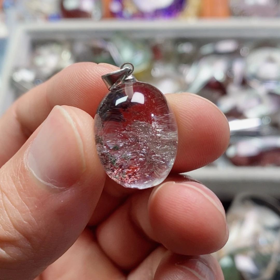 水晶吊坠(不含链)未镶嵌