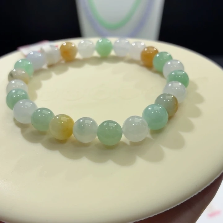 未镶嵌手链翡翠卡8