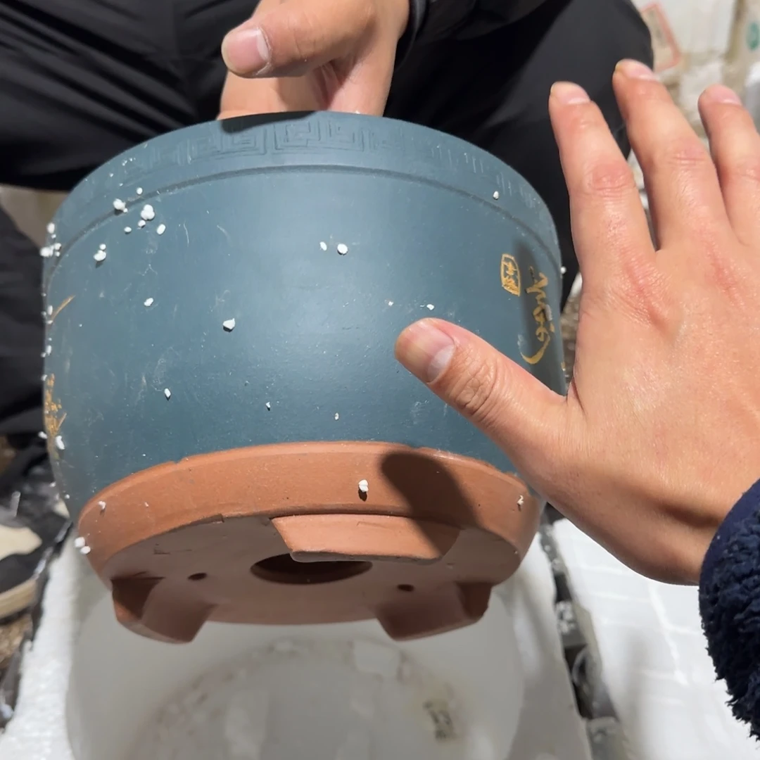 花盆紫砂瑕疵是不可能