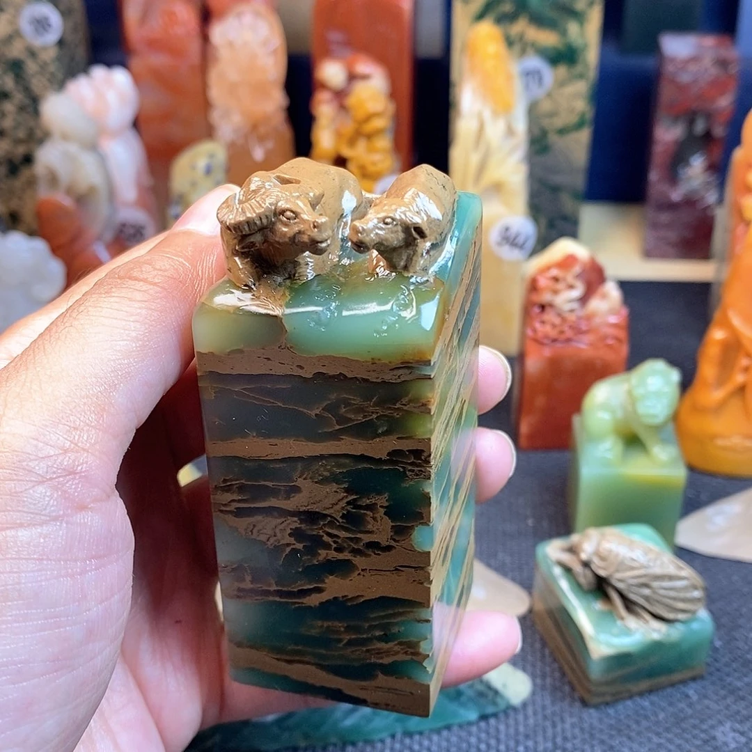 四川石篆刻作品欣赏